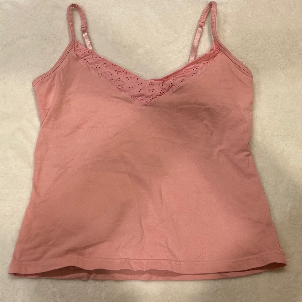 Faded Glory Bubblegum Pink Women’s Plus Size 16W Tank